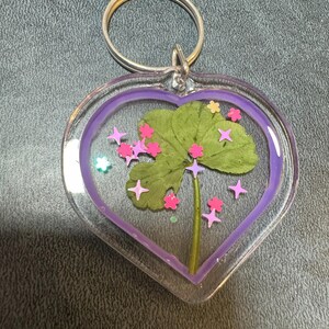 February 27th - Lucky Handmade Four-Leaf Clover Keychain | Lucky Clover Charm | Good Luck Accessory | Unique Gift Idea