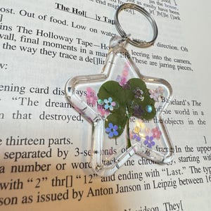 March 7th - Lucky Handmade Four-Leaf Clover Keychain | Lucky Clover Charm | Good Luck Accessory | Unique Gift Idea