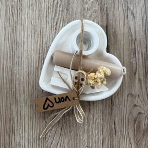 Raysin candle holder | Heart-shaped candle holder | Raysin decoration