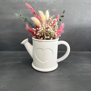 Watering can | Watering can with dried flowers | Gift idea | Dried flowers | Raysin watering can | Decoration