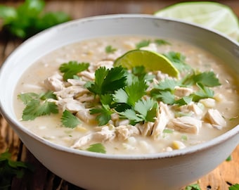 BEST RECIPE Slow Cooker White Chicken Chili | Healthy Dinner Recipe