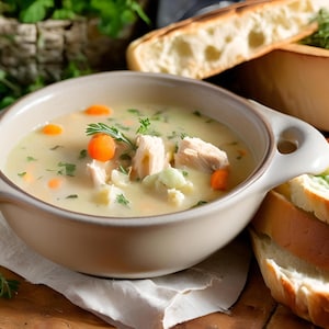 BEST Slow Cooker Chicken Pot Pie Soup | Digital Recipe | Healthy Dinner