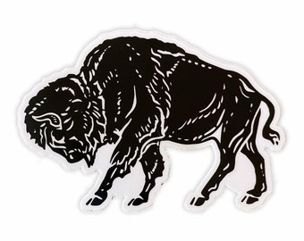 Bison Sticker