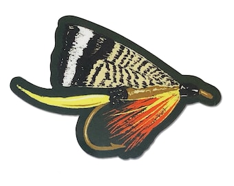 Fly Sticker -Tomah Jo Fly Fishing Vinyl Outdoors Sticker