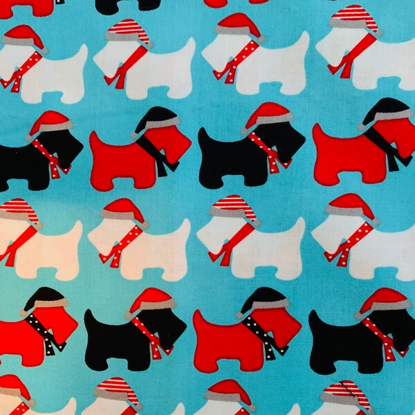 Scottie Dog Fabric Etsy