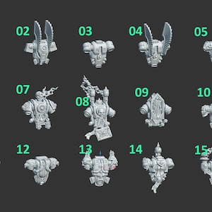 Primal hounds | Backpacks | GreyTide Studio | Space Warriors | Tabletop | Wargaming | Grimdark | bitz