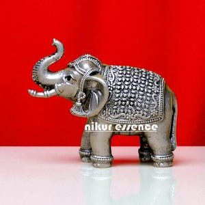 Pure Silver Elephant in Vastu Shastra ,Silver  Elephant, Hindu Pooja Gift, Silver, Pure Silver, housewarming, anniversary gifts, Home Decor