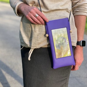 Minimalist Crossbody Ministry Bag: Tract & Phone Organizer