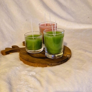 Decoration, candle, flame, soy wax