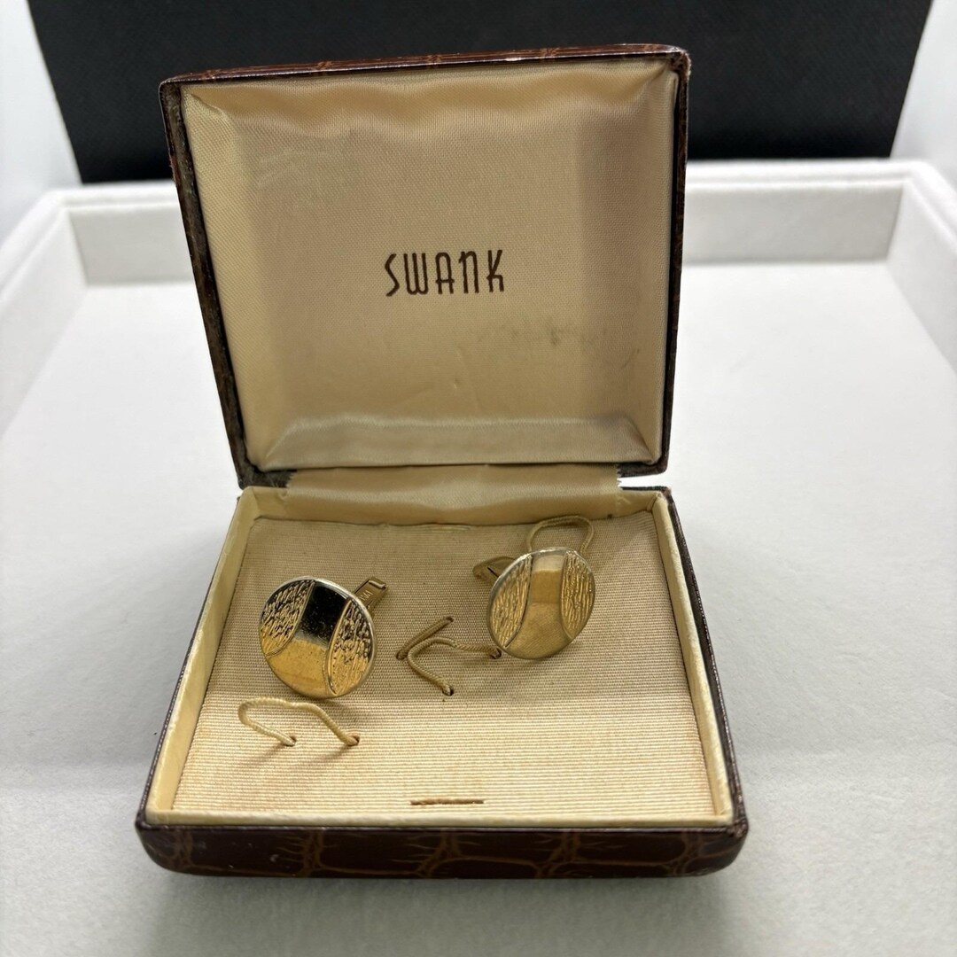 Vintage Swank Cufflinks Original Box - Etsy