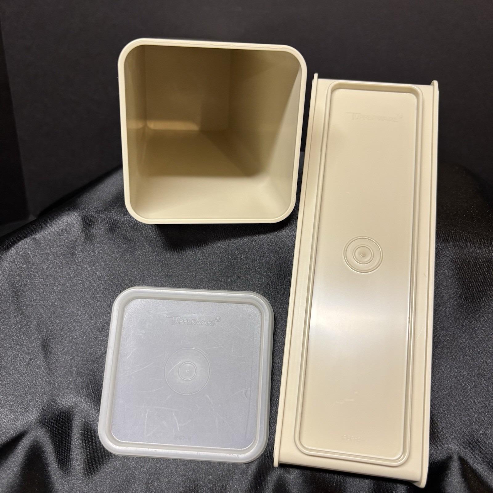 Plateau à Fromage Tupperware Vintage - Avec Couvercle - Occasion Fonctionnel