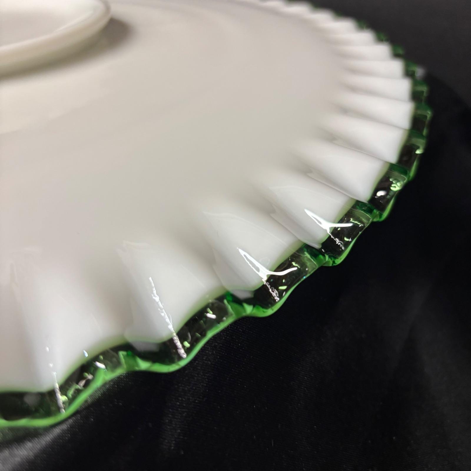 Fenton Emerald Crest - Etsy