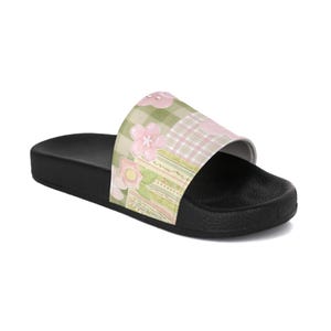 Floral Slide Sandals: Women&#39;s Comfortable Summer Footwear