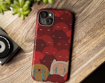 Custodia per telefono di Finn e Jake di Adventure Time, custodia/accessori anime resistenti