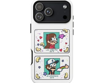 Gravity Falls Mabel & Dipper ID Cartoon Phone Case