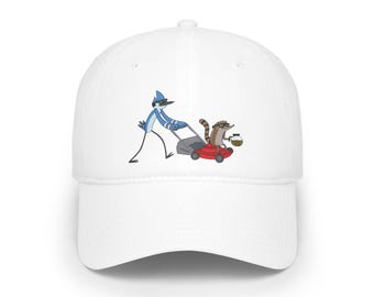 Gorra de béisbol de Un Show Más: Mordecai y Rigby, regalo para fans de Cartoon Network
