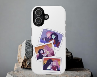 Adventure Time Marceline and Princess Bubblegum Phone Case Bubbline Love Colorful Gifts