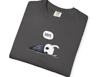Hollow Knight Minimalist Unisex T-shirt, Hallownest Shirt, Metroidvania Garment-Dyed Tee