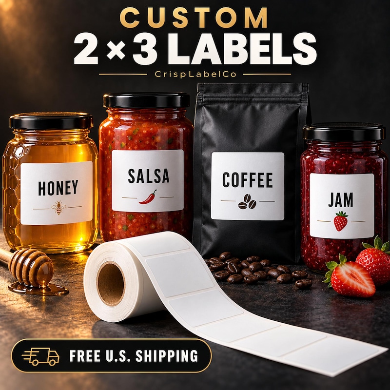 Pakaging Contents Label Custom Label Produce Bags - Etsy