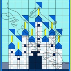 Quick and Easy Disney Inspired Castle Quilt Pattern