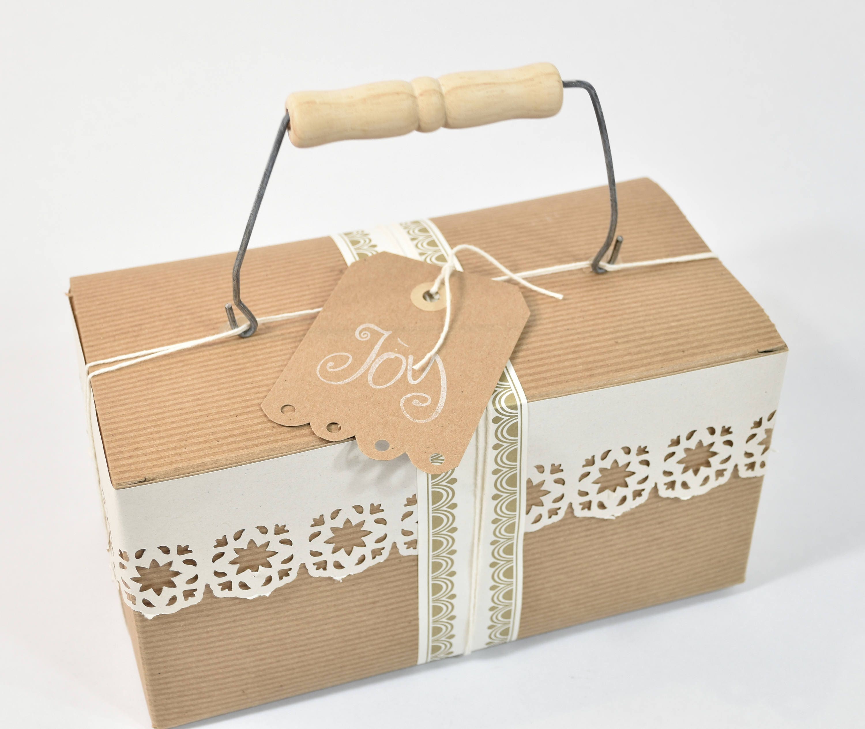 Parcel Handles 6 wire handles twine holder box handles Etsy