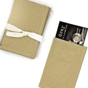 Seed Packets (25) * 3.25 x 4.75&quot; *kraft tags * business card holder * crafting * packaging * mini envelopes * scrapbook supplies * weddings