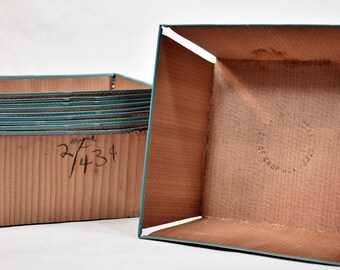 Vintage Produce Basket (5) * plywood and metal container* berry basket * fruit basket * container * gifting * packaging * gift wrap
