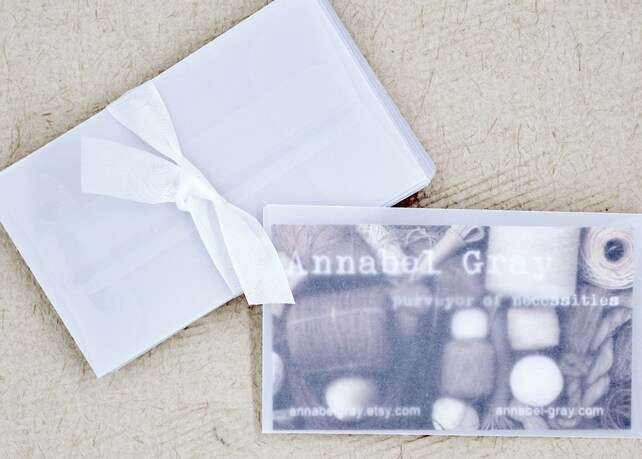 Mini Translucent Envelopes 25 2 14 X 3 34 Mini Envelopes
