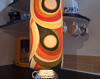 Vintage lampenkap uit de jaren zeventig