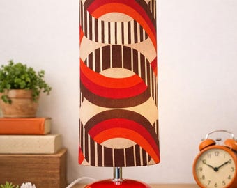 Lámpara retro vintage de los años 70