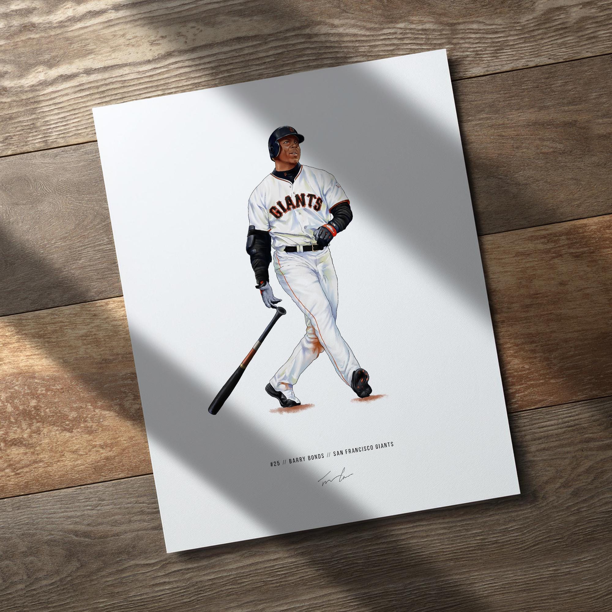 Barry Bonds Poster - Etsy