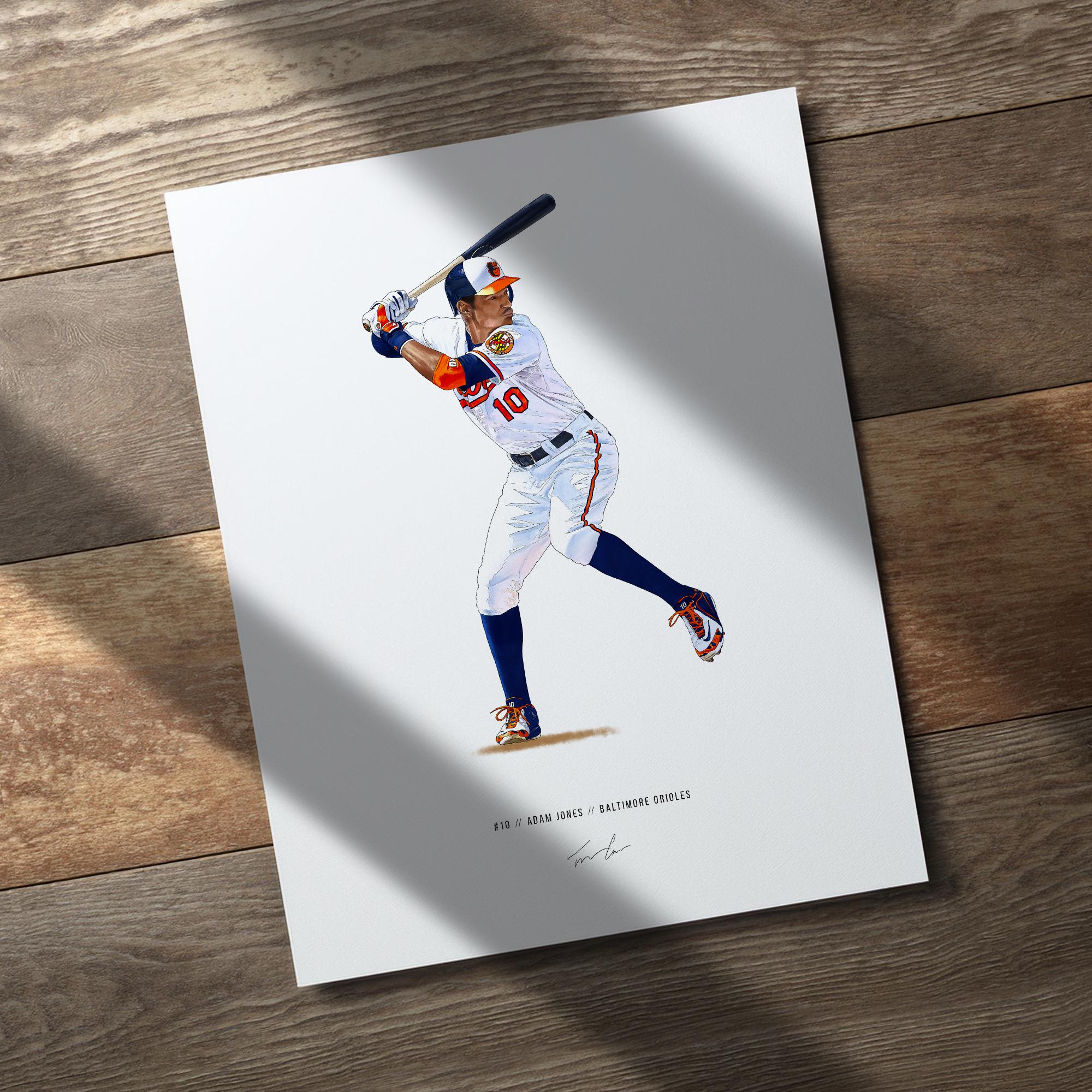 1970 Baltimore Orioles World Series Poster - Baseball Card Art Decor, Fan Gift