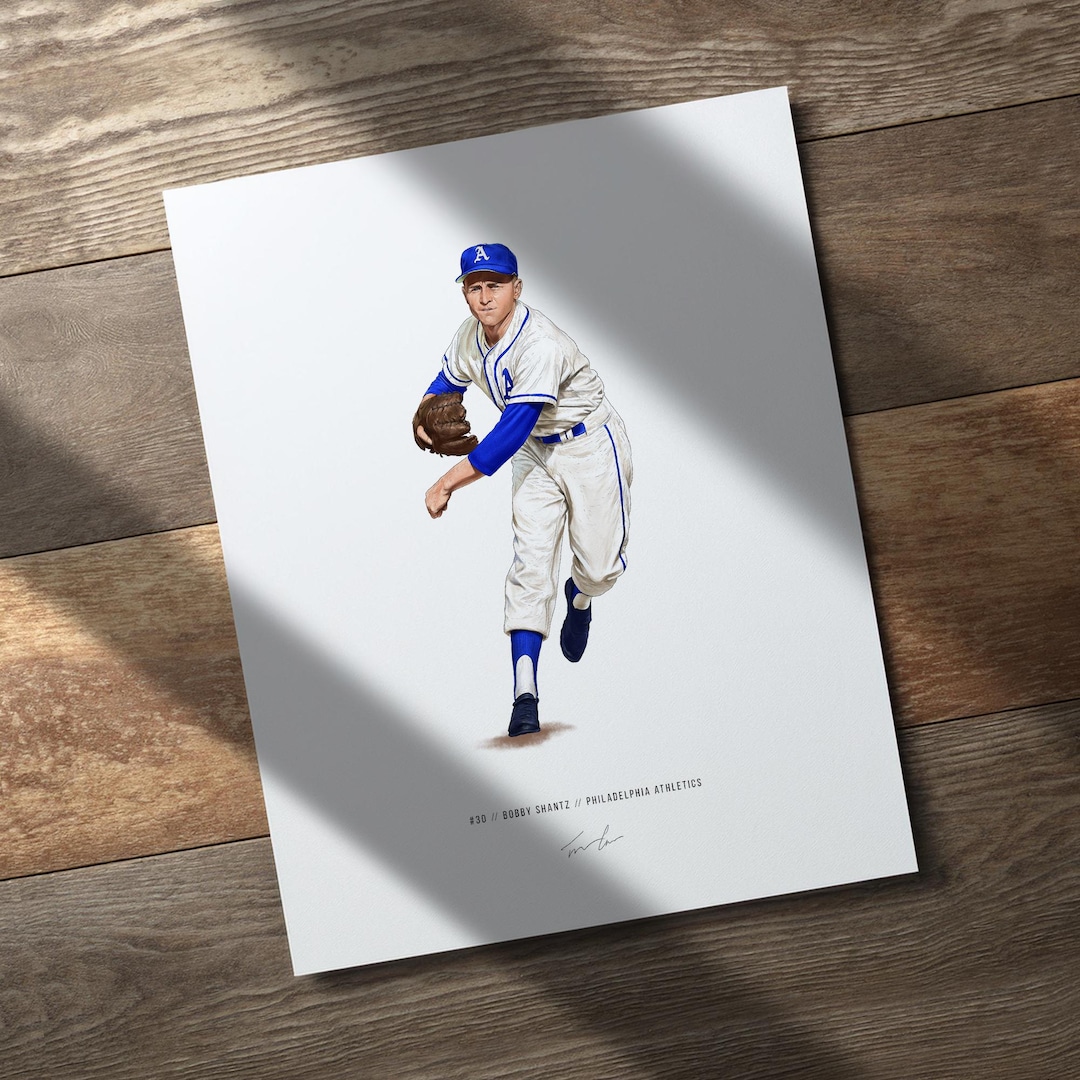 Bobby Shantz Philadelphia A's Athletics Baseball 8x10 Print Poster Art ...