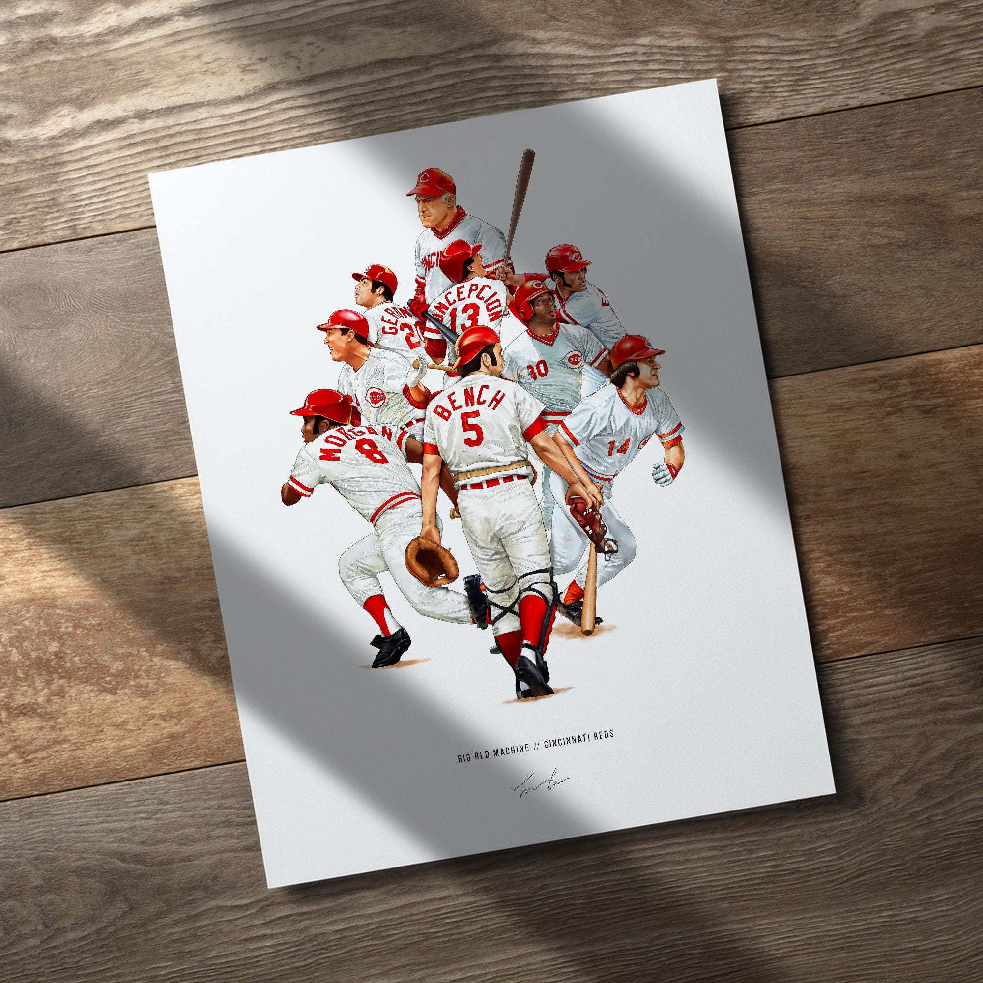 Cincinnati Big Red Machine - Etsy