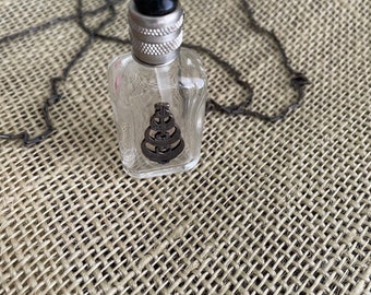 Vintage Unique Small Perfume Bottle Necklace
