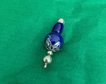Vintage Lapis Lazuli & Silver pendant