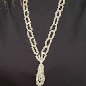 Antique Art Deco Glass Beaded Necklace
