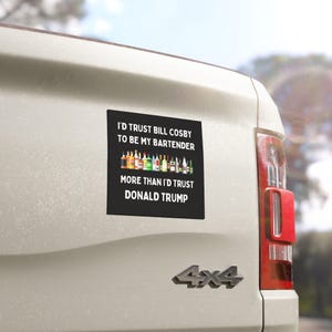 Funny Political Satire Car Magnet - Anti-Trump, Sarcastic Political Gift, Resist President, Liberal, Democrat, 2020 Election