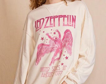 Led Zeppelin 1977 Star Struck-sweater