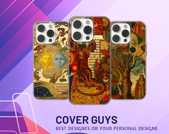 Medieval Art Phone Case:Renaissance Protective TPU Gel Cover  for iPhone  17,Air,pro max 16,15 14 13 Samsung s25,24 23  Pixel 9,8pro 7