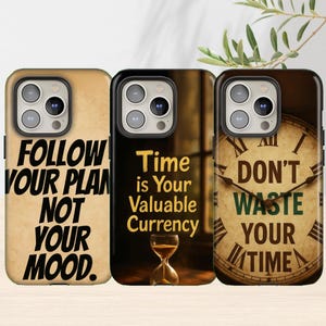 Inspirational Quote Phone Case: Protective Dual Layer Design