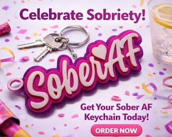 Llavero Sober AF