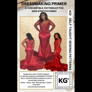 KGc Dressmaking Primer - Non Stretch Pattern Kit PDF - Instant Download