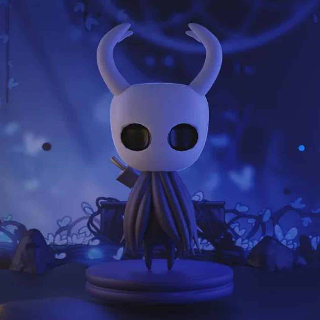 Hollow Knight | 137mm | Painted | 12k High Resolution 3D Printed Figure ...