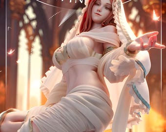 Dark Souls: Gwynevere | 1/7 Scale | hand-painted Figure | Unpainted Resin Kit