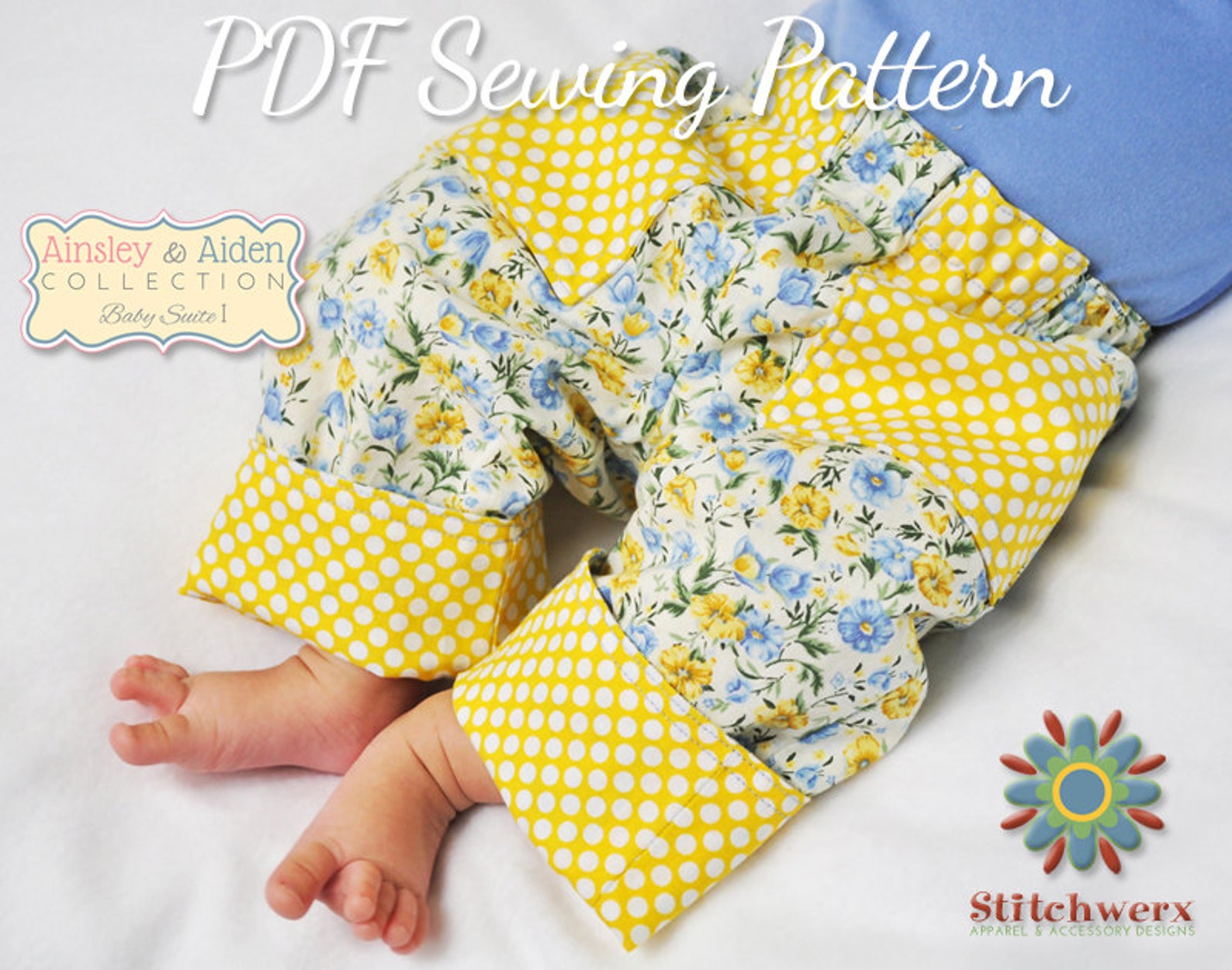 Baby Pants Pattern PDF Sewing Pattern Easy Baby Pants Etsy Canada