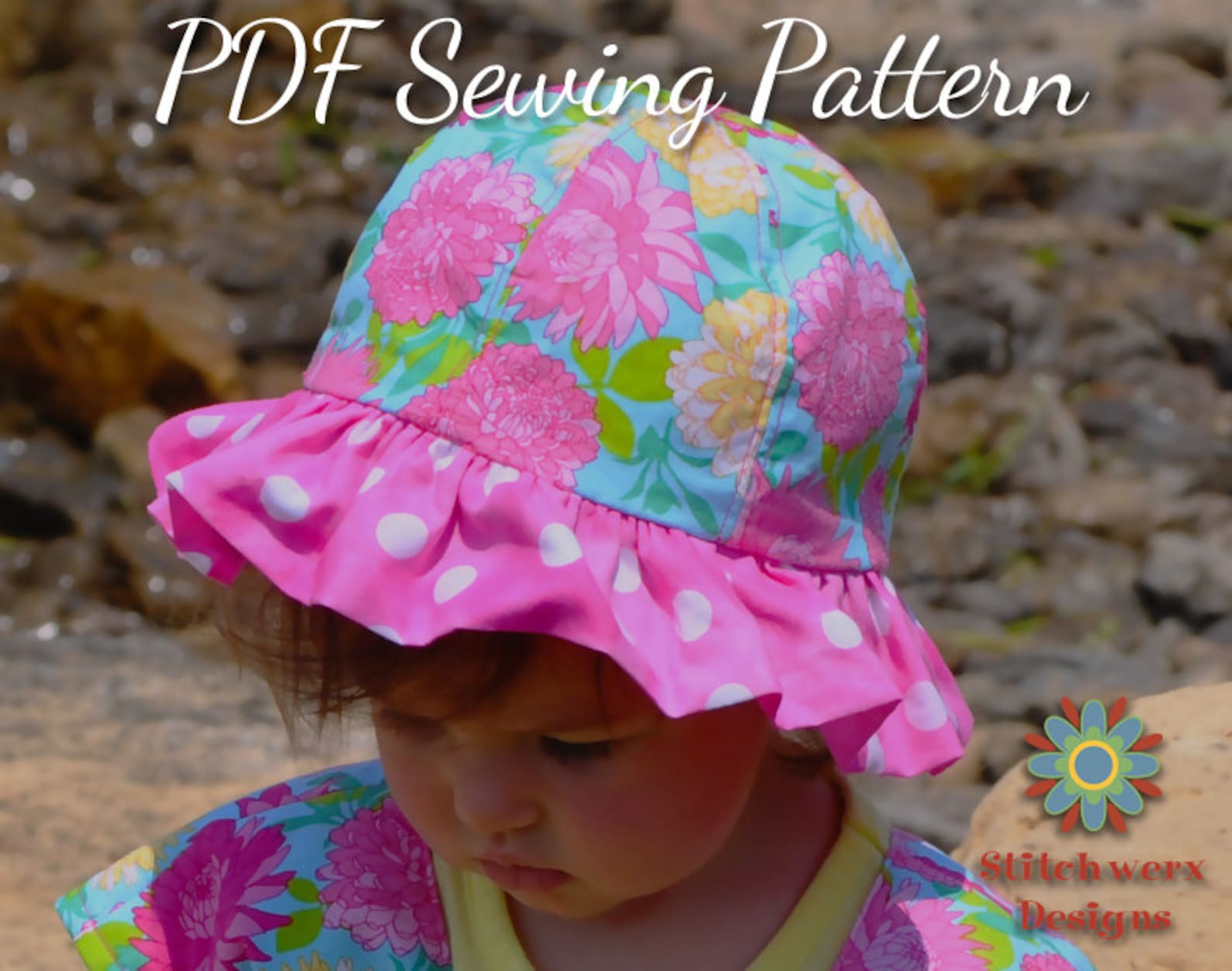 Sun Hat Pattern PDF Sewing Pattern Beach Hat Pattern Child Etsy