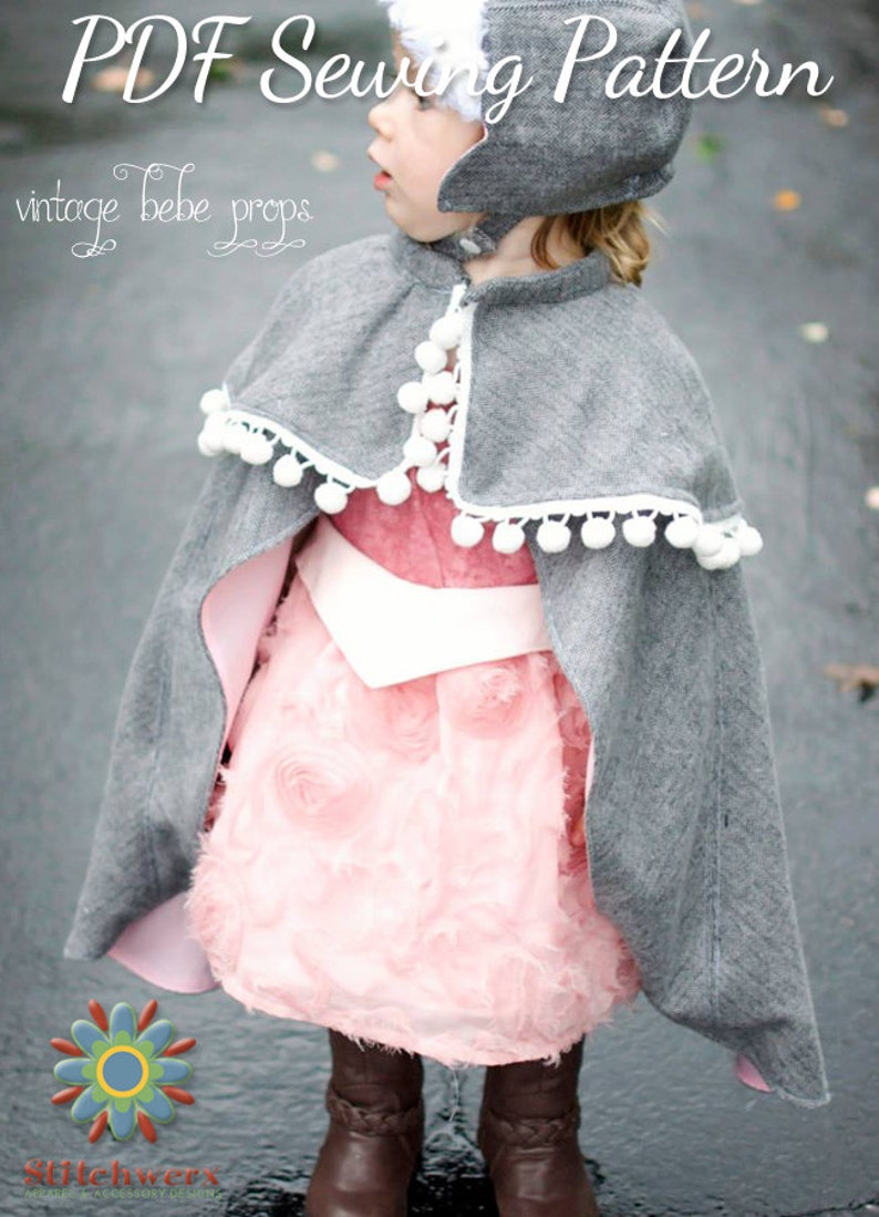 Princess Anna Cape Sewing Pattern Frozen Cape Winter Cape Etsy
