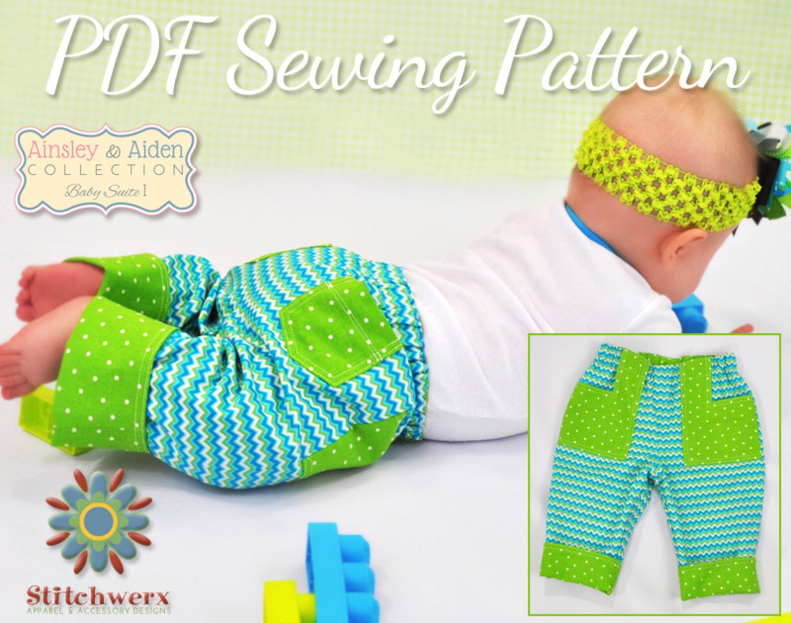 Baby Pants Pattern PDF Sewing Pattern Easy Baby Pants Etsy Canada