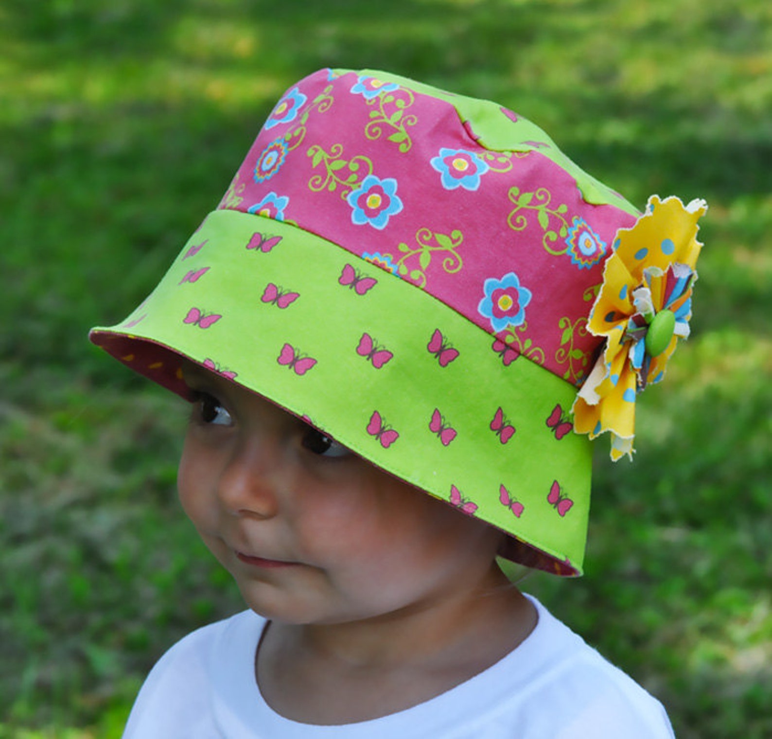 Bucket Hat PDF Sewing Pattern S107CHLD Baby Infant Toddler Etsy